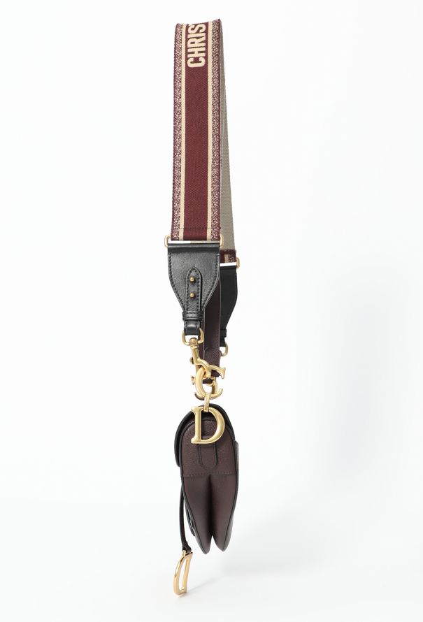Christian Dior Amarante Medium Saddle Bag - 5