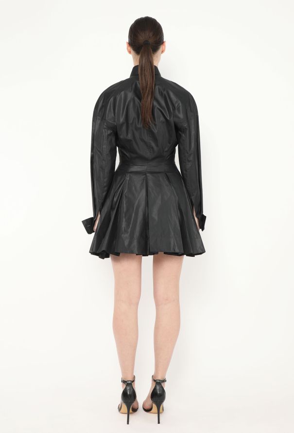 Alaïa S/S 1987 Flared Nylon Silk Dress - 5 Alaïa S/S 1987 Flared Nylon Silk Dress - 5