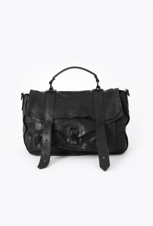 Proenza Schouler Black PS1 Medium Bag - 1