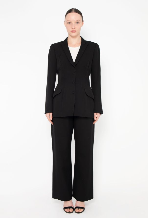 Thierry Mugler 1999 Tailored Hourglass Suit - 1