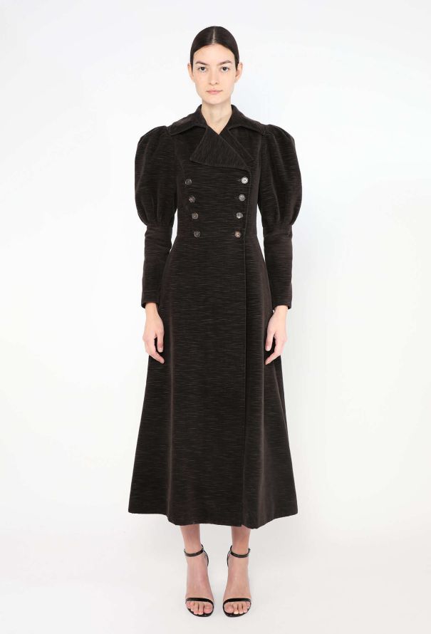 Saint Laurent ULTRA COLLECTOR Fall 1970 Corduroy Coat - 1