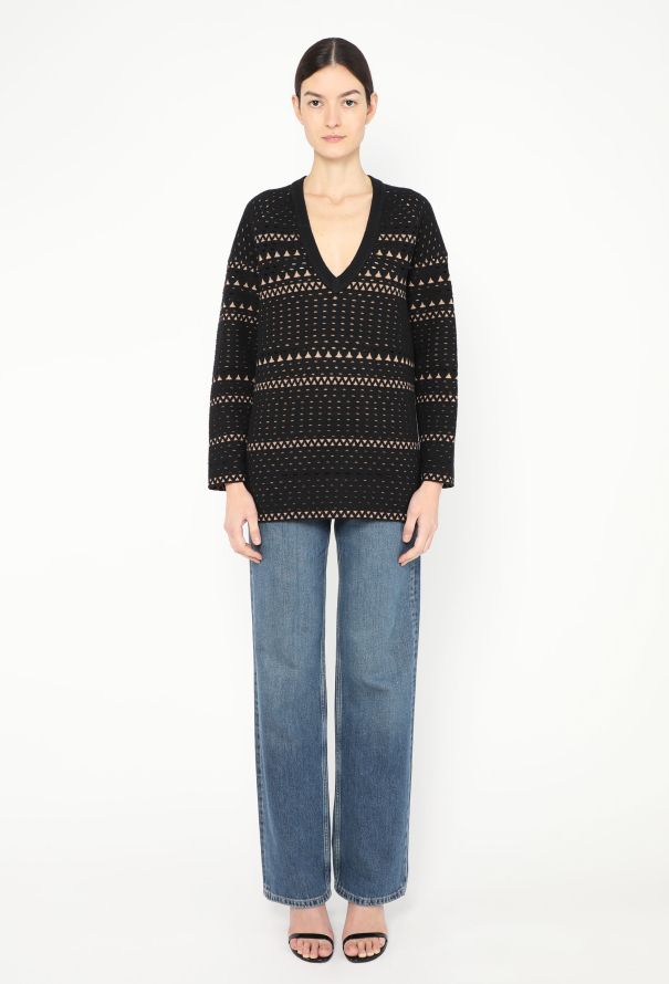 Alaïa Oversized Laser-Cut Sweater - 2 Alaïa Oversized Laser-Cut Sweater - 2