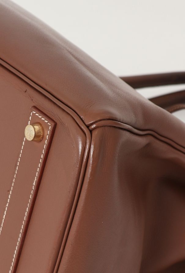 Hermès Birkin 40 “Shooting Star” – Fauve Calfskin, 1999 - 13