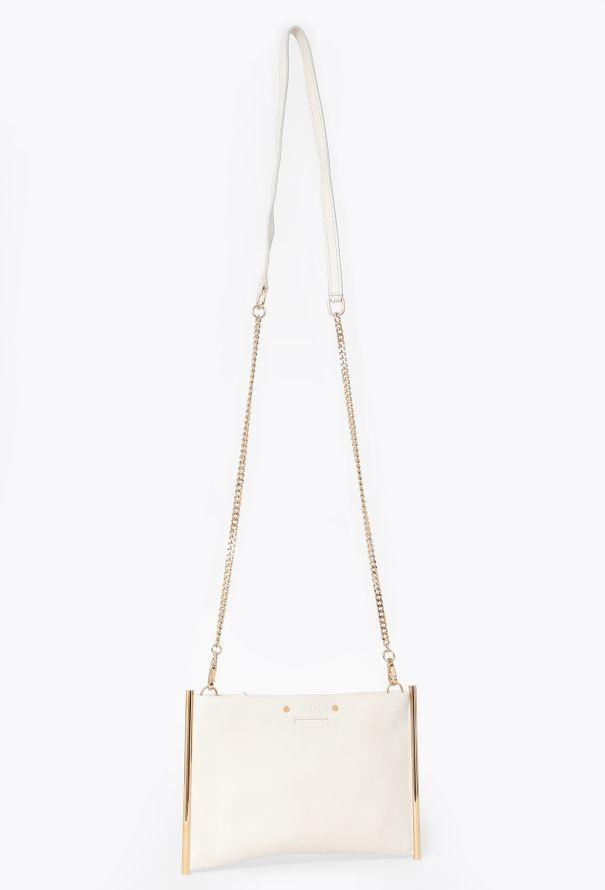 Chloé Ivory Roy Mini Clutch - 2 Chloé Ivory Roy Mini Clutch - 2