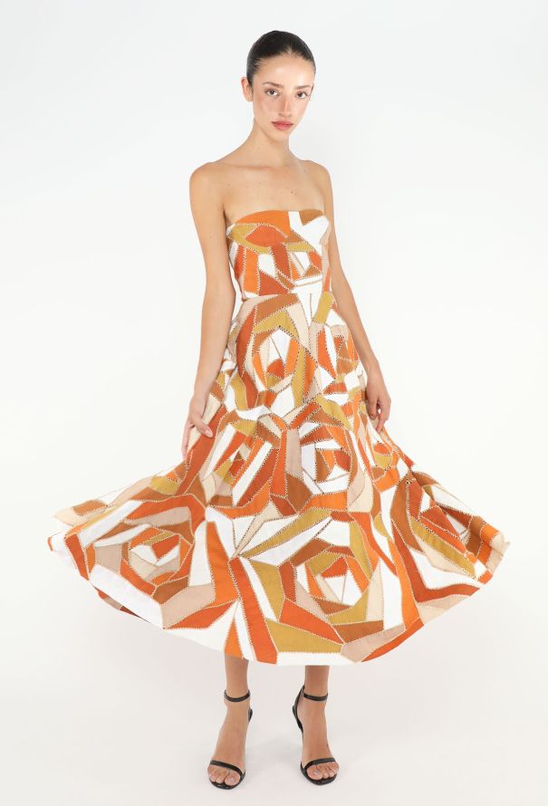 Dior Resort 2018 Semi-Couture Patchwork Dress - 3 Dior Resort 2018 Semi-Couture Patchwork Dress - 3