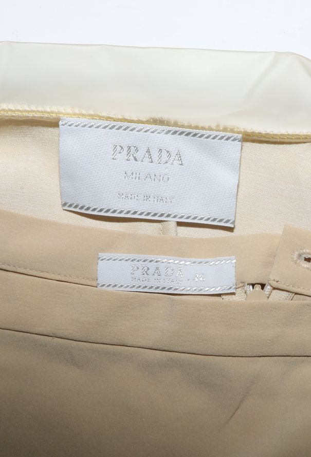 Prada RARE S/S 1998 Latex Panel Silk Ensemble - 7