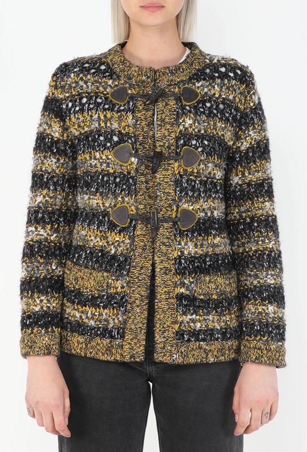 Chanel Striped Tweed Cardigan, 2017 - 1