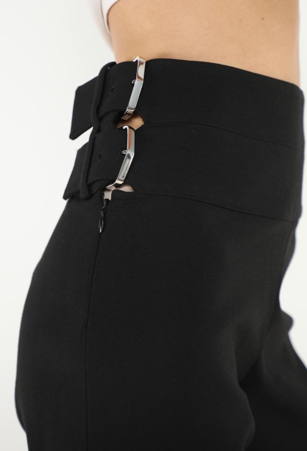 Alaïa 2022 Buckled Waist Trousers - 3
