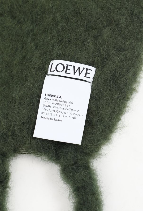 Loewe 2023 Anagram Mohair Scarf - 4