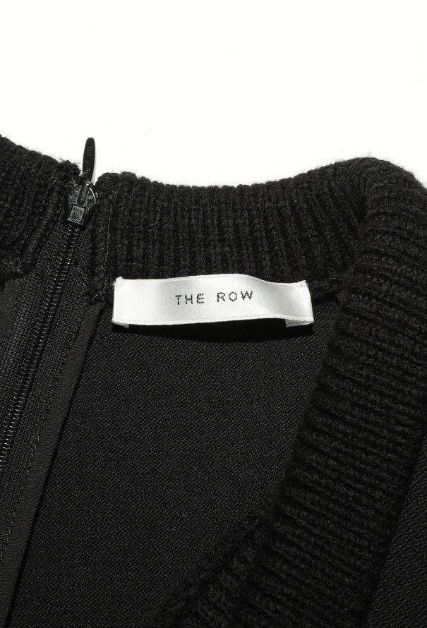 The Row 2024 Ribbed Trim Maxi Dress - 5 The Row 2024 Ribbed Trim Maxi Dress - 5