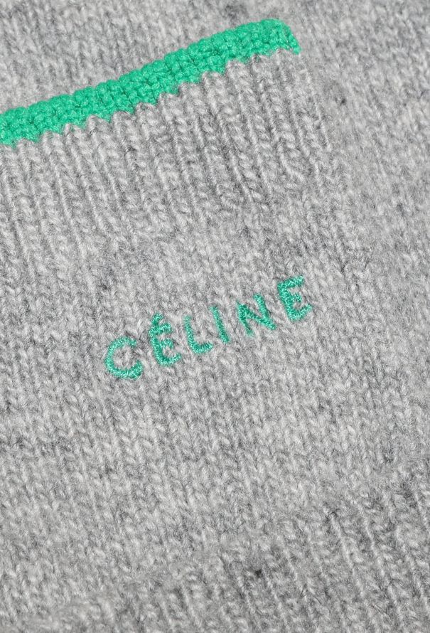 Céline Cashmere Stacked Pocket Cardigan - 6