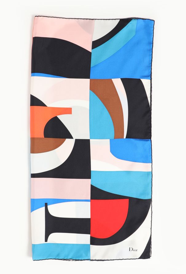Dior Monogram Silk Foulard - 1