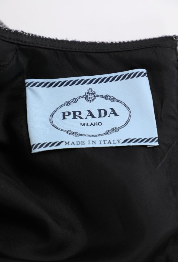 Prada 2024 Prince of Wales Tailored Dress - 5