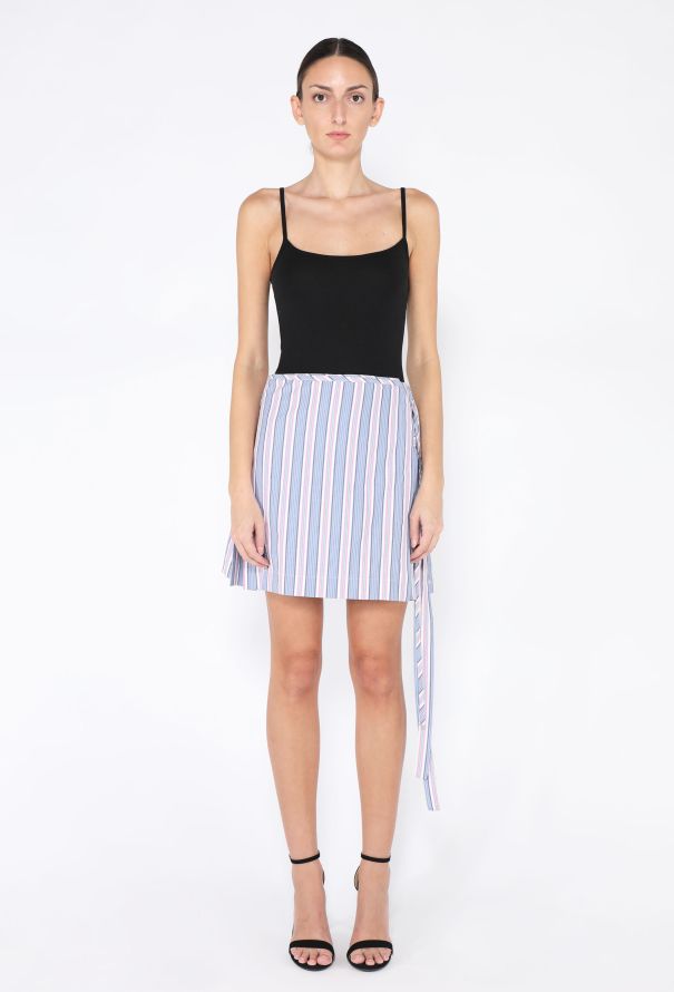Vivienne Westwood Anglomania Striped Wrap Skirt - 2
