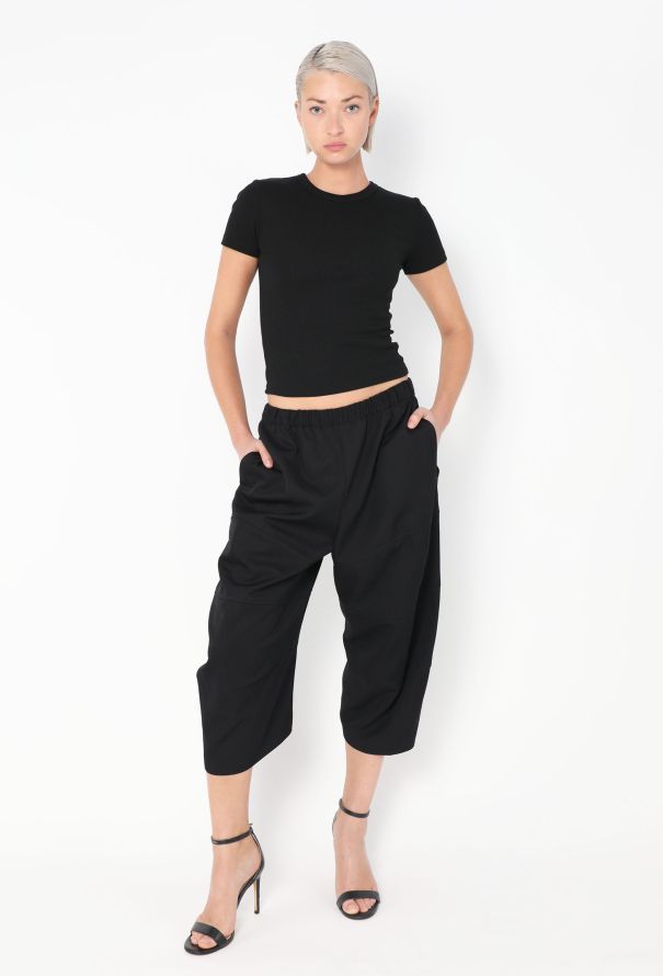 Comme des Garçons 2016 Tapered Drawstring Culottes - 1