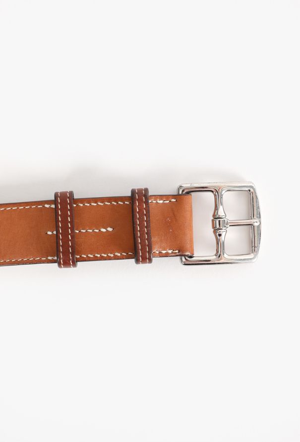 Hermès Classic Leather Etrivière Belt - 4