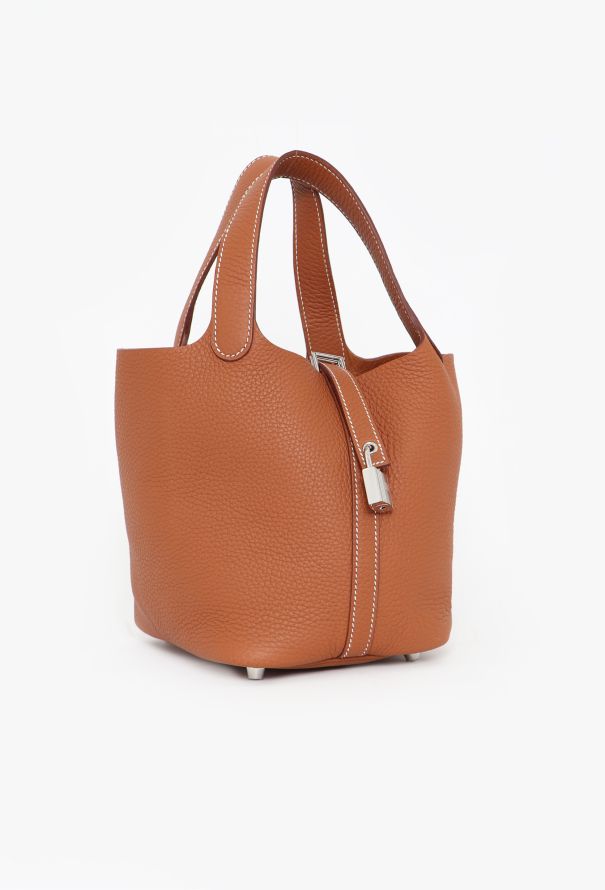 Hermès Gold Clémence Picotin Lock It 18 - 2