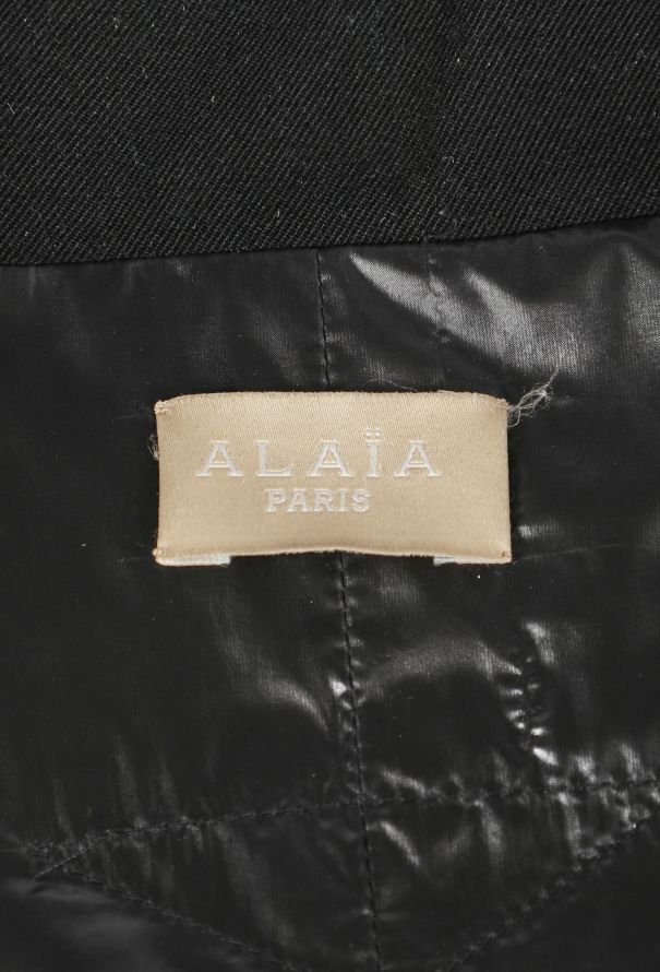 Alaïa Double-Breasted Peacoat, F/W 2014 - 8