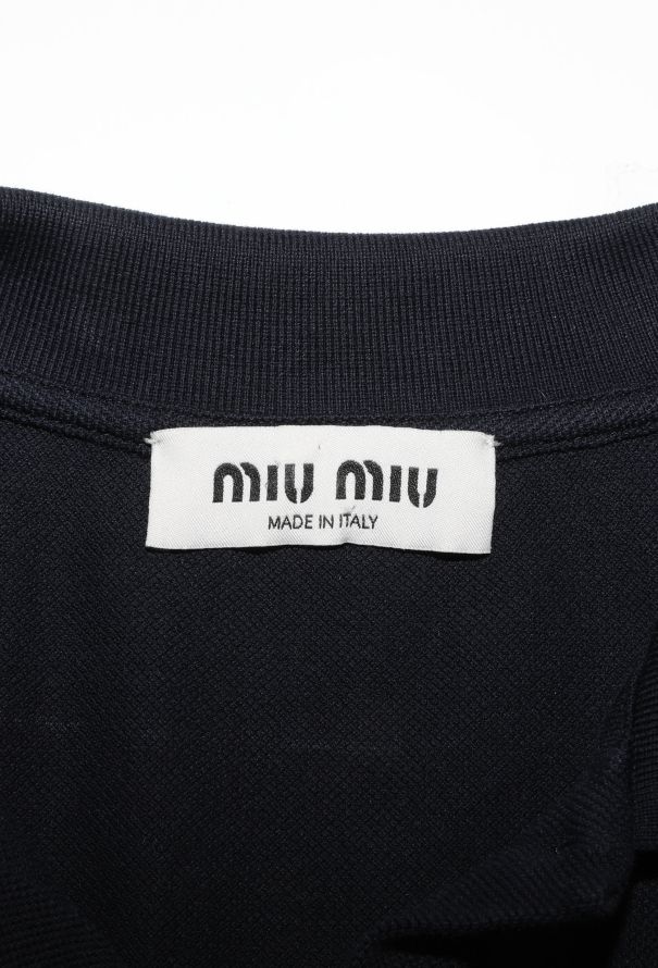 Miu Miu S/S 2024 Piqué Logo Polo - 6 Miu Miu S/S 2024 Piqué Logo Polo - 6