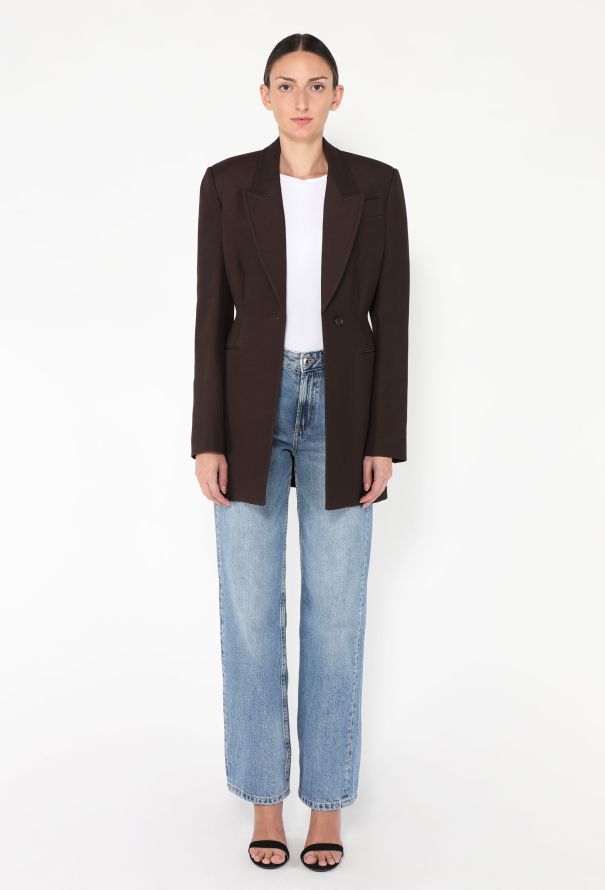 Khaite 2024 The Beckett Cinched Blazer - 3 Khaite 2024 The Beckett Cinched Blazer - 3