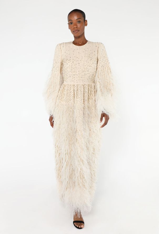 Valentino EXQUISITE Resort 2020 Feather Gown - 1