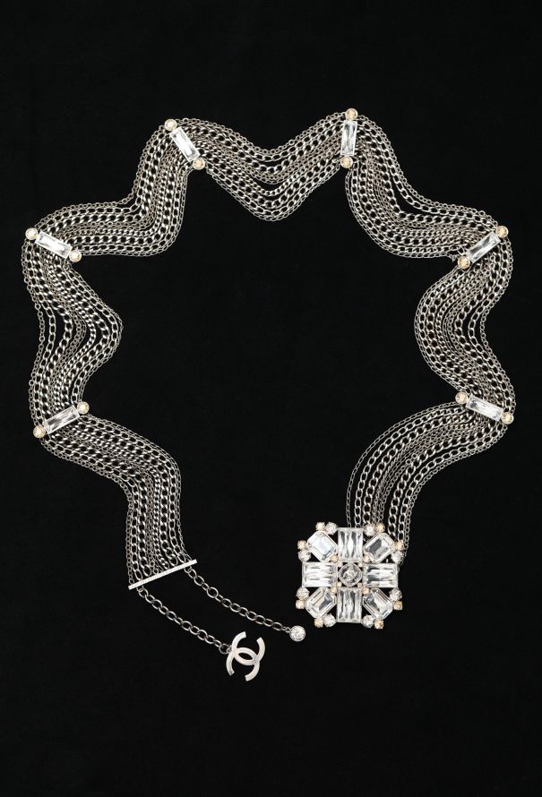 Chanel 2008 Strass Multi-Chainlink Belt - 4 Chanel 2008 Strass Multi-Chainlink Belt - 4