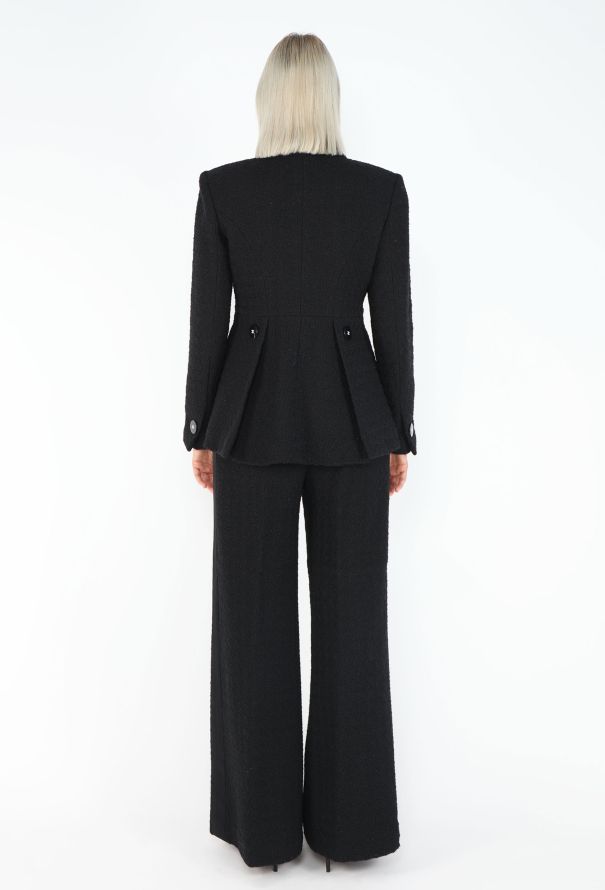 Chanel Pre-Fall 2017 Paris-Cosmopolite Tweed Smoking Suit - 8