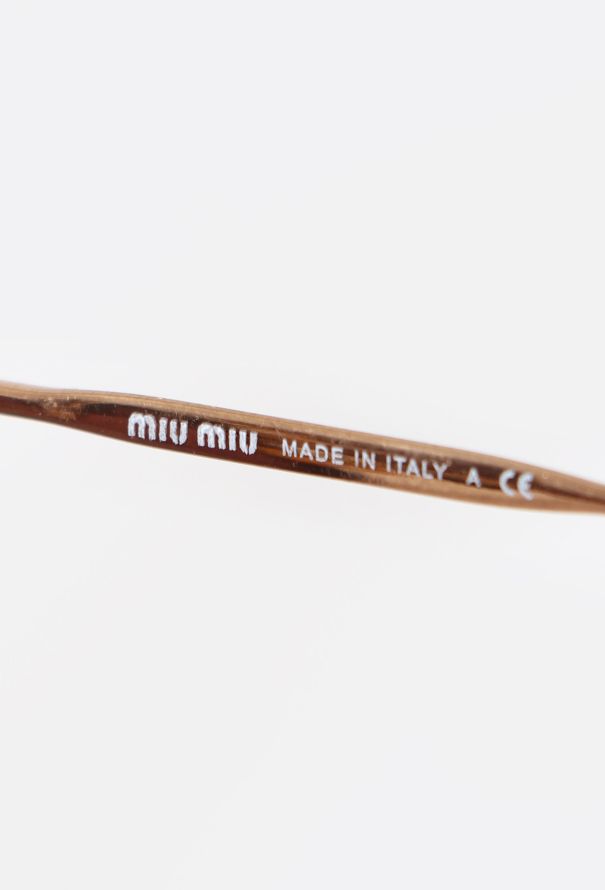 Miu Miu Tortoiseshell Cat-Eye Sunglasses - 6 Miu Miu Tortoiseshell Cat-Eye Sunglasses - 6