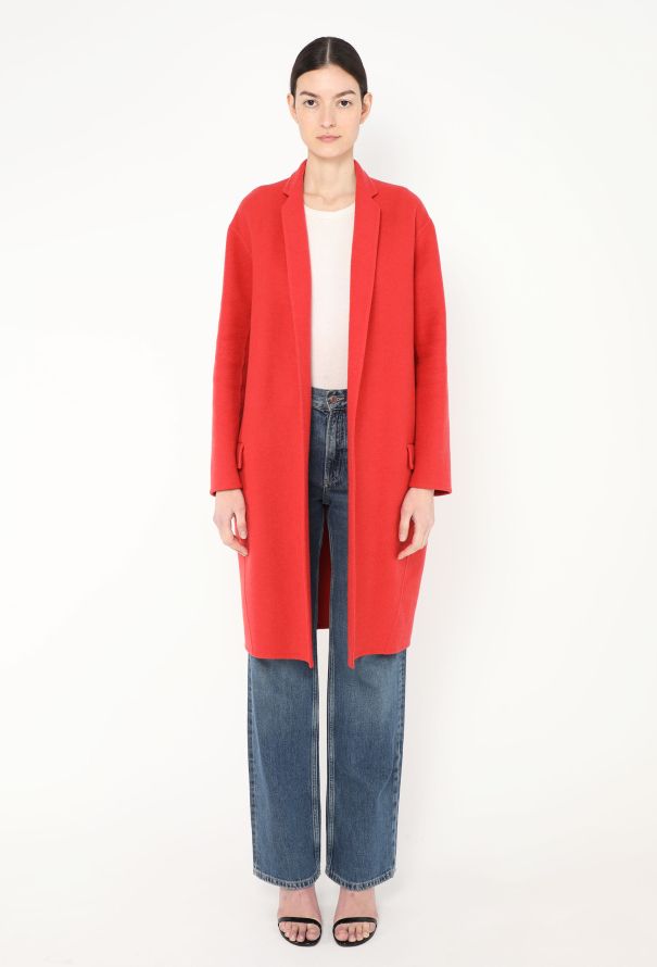 Céline Classic Notched Cocoon Coat - 2