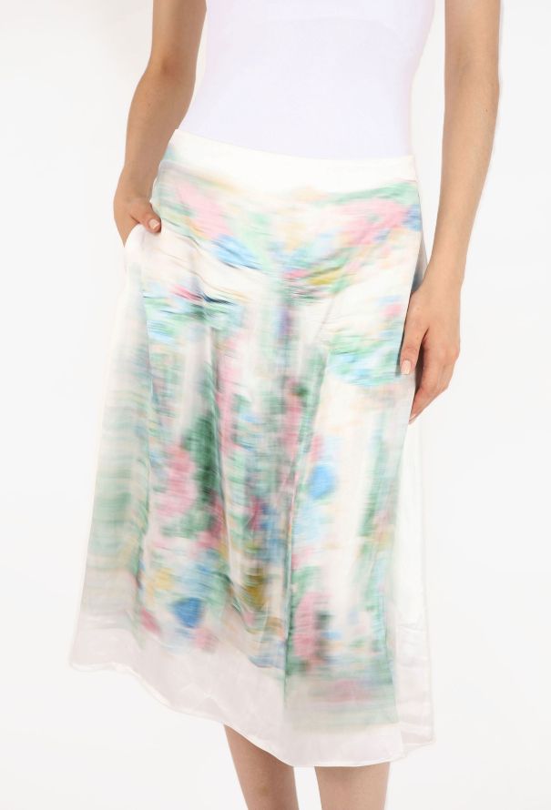 Loewe Ombré Charmeuse Skirt, F/W 2023 - 4