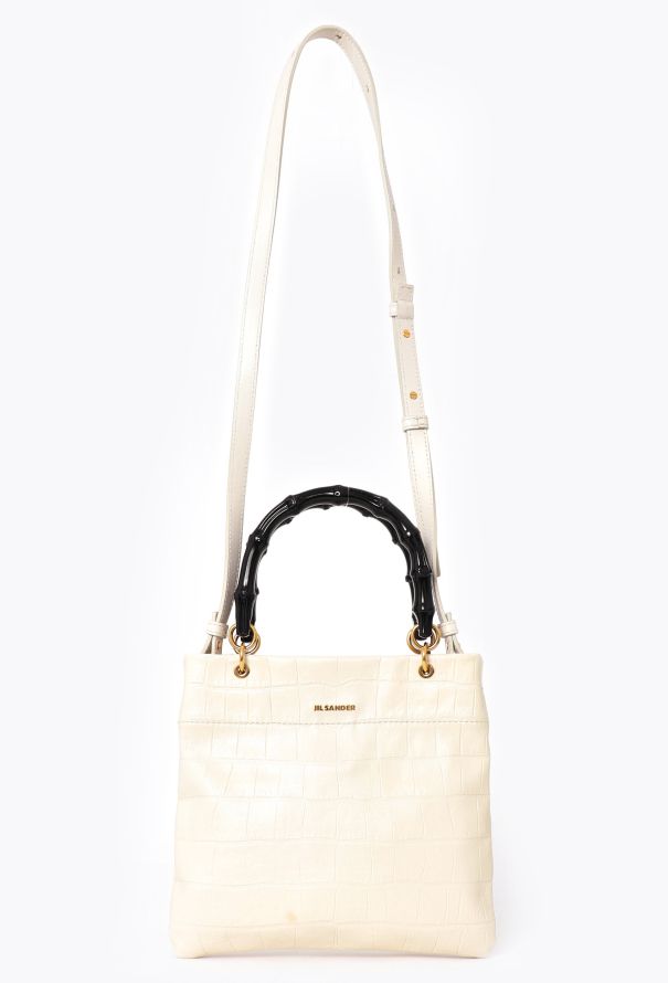 Jil Sander Embossed Mini Tote Bag - 2