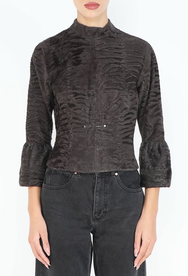 Gucci CAMPAIGN F/W 1999 Astrakhan Jacket - 5