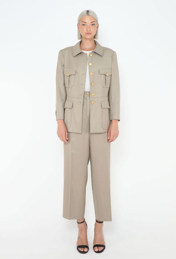 Chanel ICONIC F/W 1996 Belted Safari Ensemble - 6