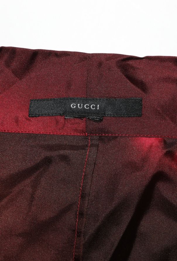 Gucci Graphic Print Silk Top, S/S 2001 - 5