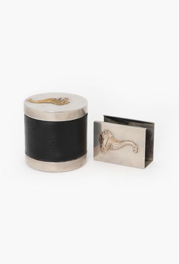 Hermès 1950s Cornucopia Smoking Set - 1