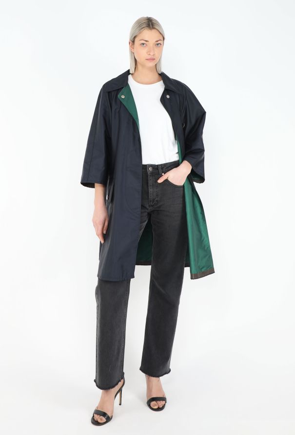 Prada 2014 Nylon Oversized Rain Jacket - 5