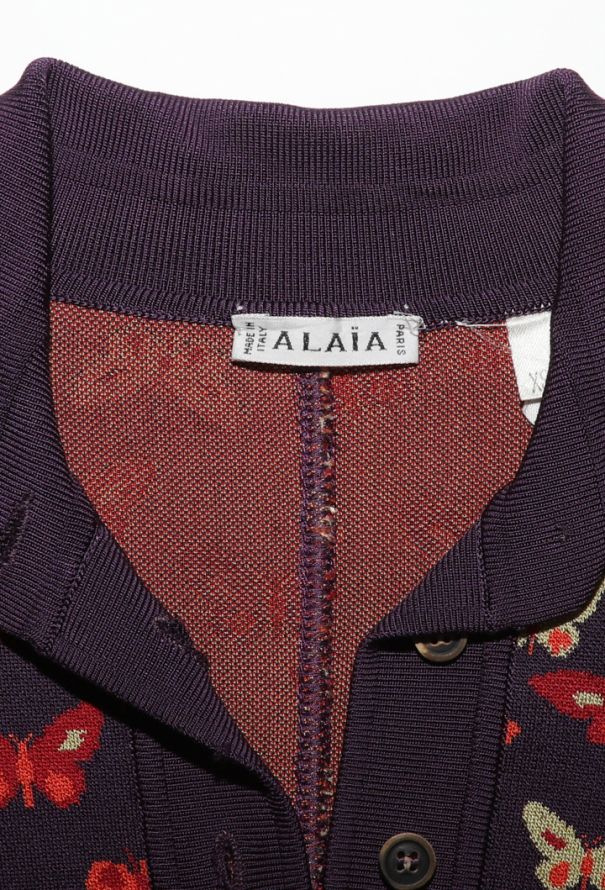 Alaïa Butterfly Printed Bodysuit, F/W 1991 - 7