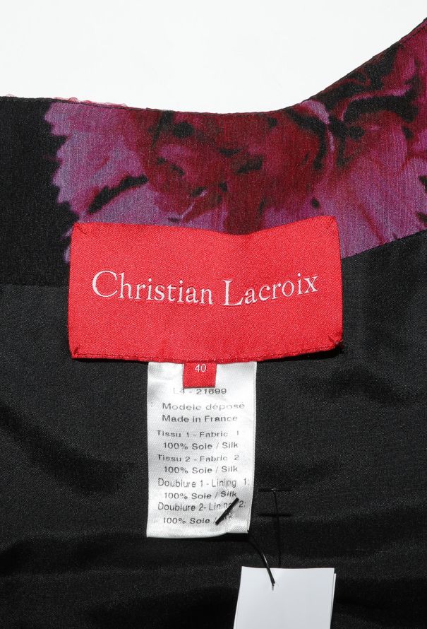 Christian Lacroix S/S 2009 One-Shoulder Patchwork Dress - 6 Christian Lacroix S/S 2009 One-Shoulder Patchwork Dress - 6