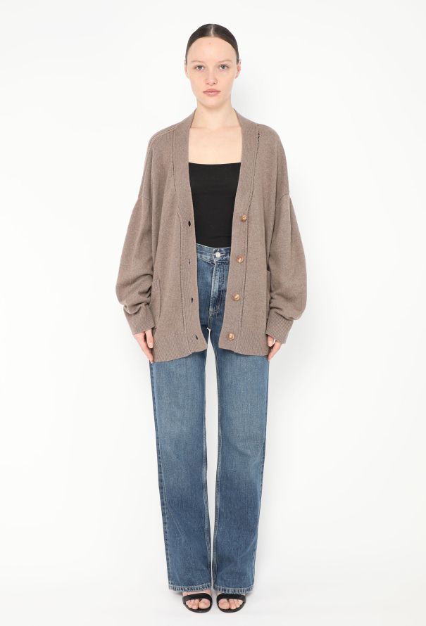 Toteme 2019 Oversized Cashmere Cardigan - 2 Toteme 2019 Oversized Cashmere Cardigan - 2