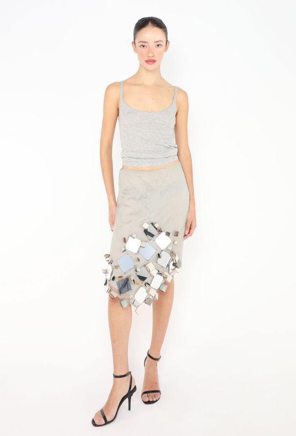 Prada COLLECTOR S/S 1999 Broken Mirror Skirt - 1