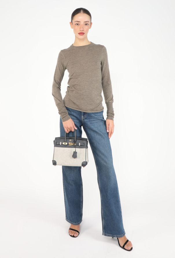 Hermès Beautiful 2024 Toile H & Swift Birkin 25 - 5