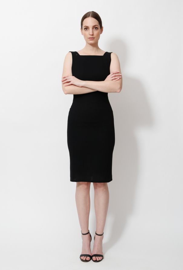 Gianni Versace Vintage Open-Back Ribbed Dress - 3