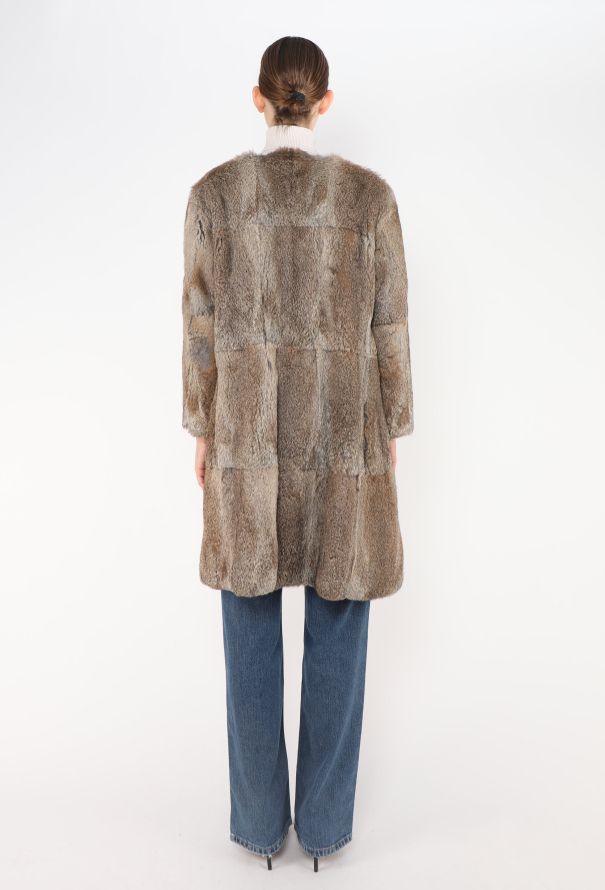 Céline Resort 2010 Rabbit Fur Coat - 7