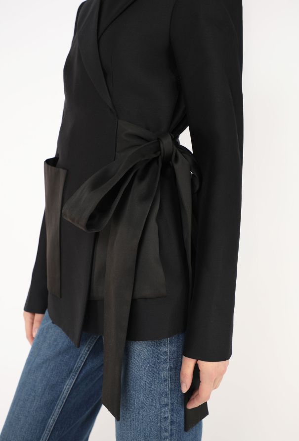 Céline 2014 Belted Wrap Blazer - 4 Céline 2014 Belted Wrap Blazer - 4