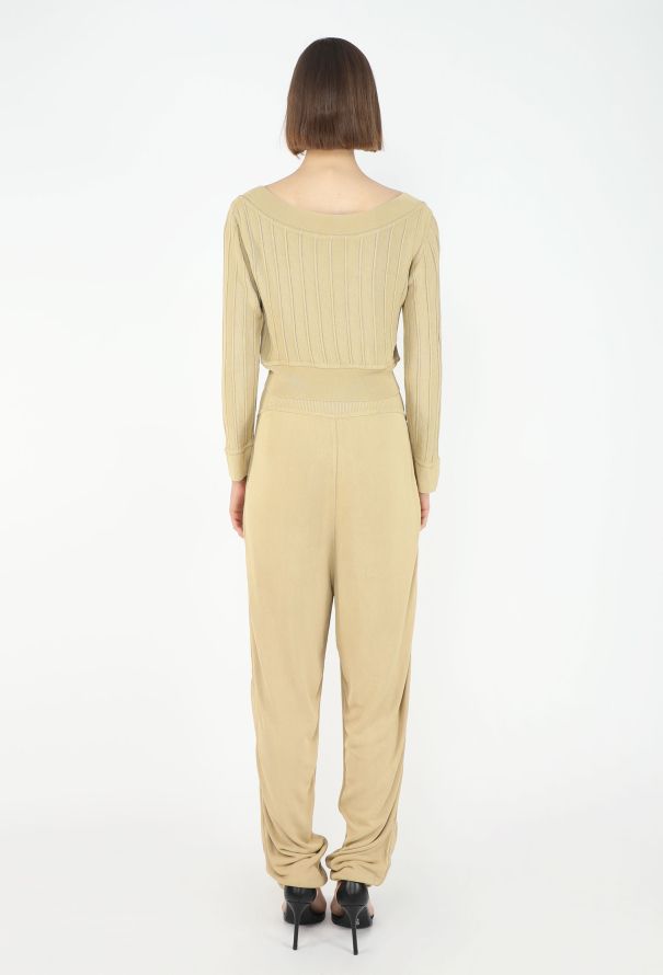 Alaïa 1987 Ribbed Jersey Ensemble - 8