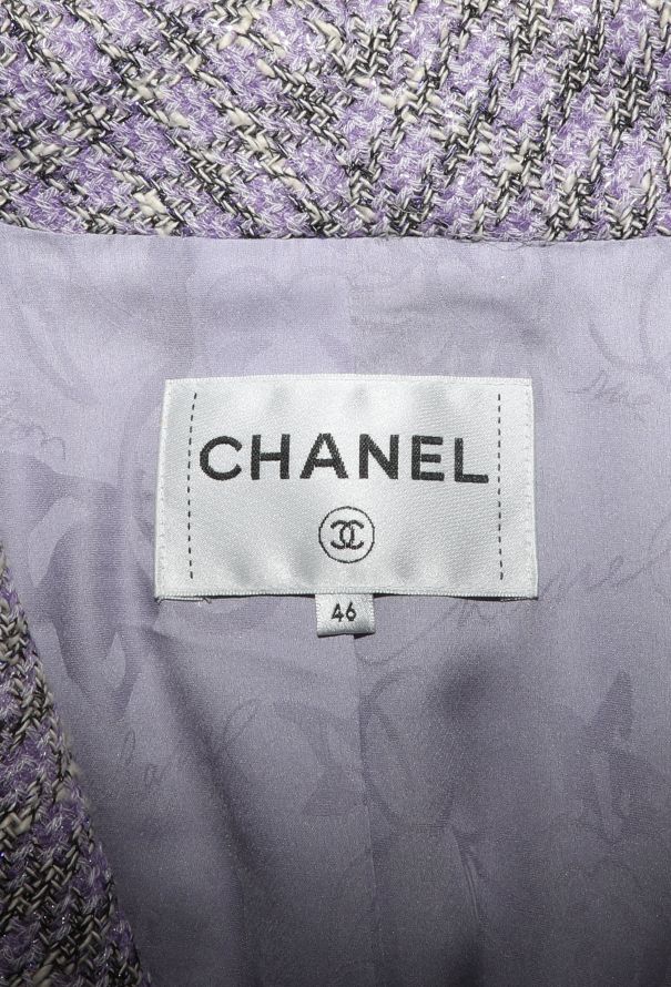Chanel S/S 2016 Tweed Shawl Blazer - 7