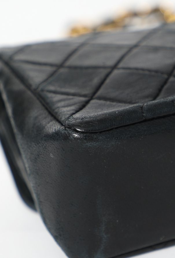 Chanel Vintage Mini Quilted Timeless Flap Bag - 9