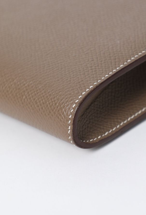 Hermès Etoupe Epsom Clic 16 Wallet - 9