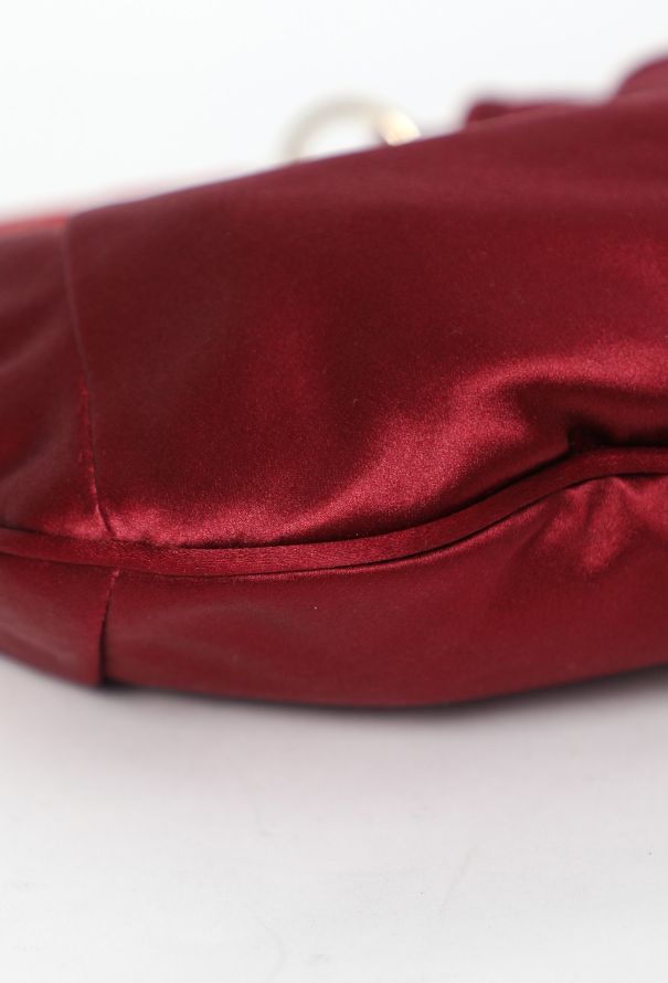 Saint Laurent Early 2000s Crepe Satin Mini Mombasa Bag - 9