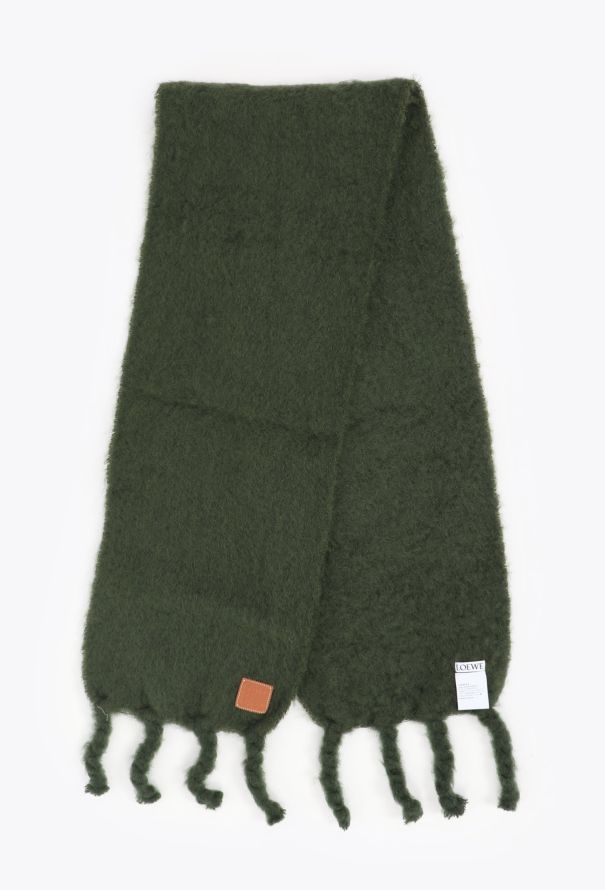 Loewe 2023 Anagram Mohair Scarf - 2